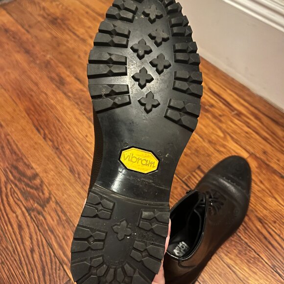 Barker Black Boulderson Boot – Black Pebble Grain – Vibram Sole – UK 9 / US 10 main image 7